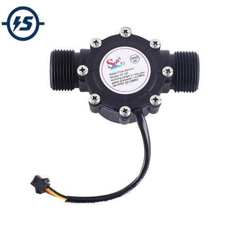 G1 Water Flow Hall Sensor Switch Flowmeter Hall Sensor Counter 2mpa 100l Min Yf G1 Dn25 Dc 5v