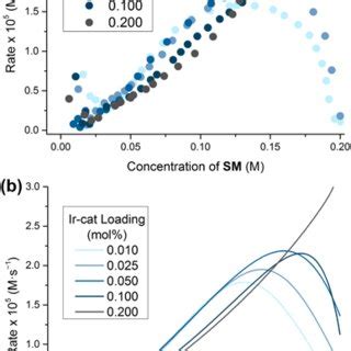 Graphical Rate Equations Obtained By Fitting Experimental Concentration