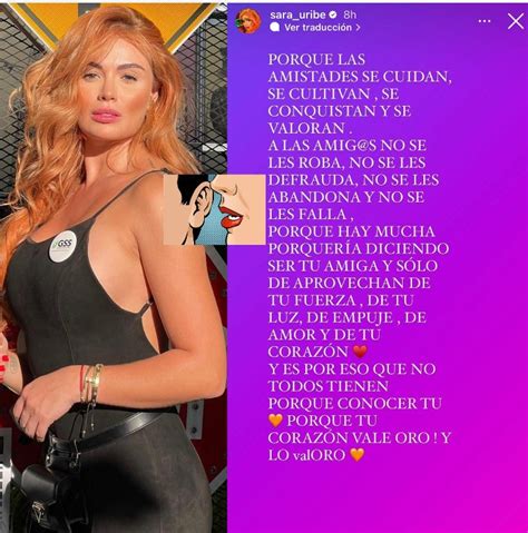 A Qué Saben Los Besos De Sara Uribe Esto Fue Lo Que Respondió La Presentadora Infobae