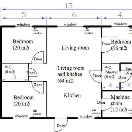 Door Dimensions Floor Plan Viewfloor Co