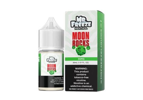 LÍQUIDO MOON ROCKS NICSALT MR FREEZE MENTHOL Best Vape Brasil