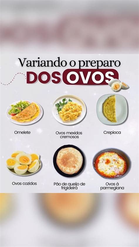 Maneiras Diferentes De Preparar Ovos Receitas Saud Veis Caf Da Manh