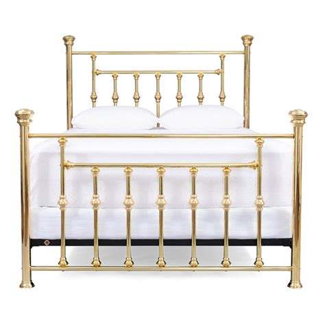 Century Complete Brass Bed Polished Brass