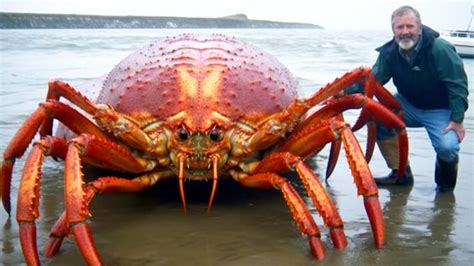 View The Enormous Size Of The Biggest Crab In The Worlda Veritable