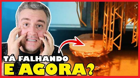 Sua ImpressÃo 3d De Resina Tá Falhando Essa Dica Vai Te Ajudar Youtube