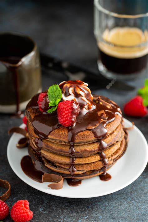 Chocolate Pancakes | The Novice Chef