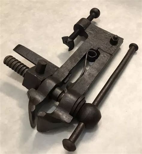 OUTIL ANCIEN GROS étau de forgeron Old Tool Objet Ancien EUR 60 00