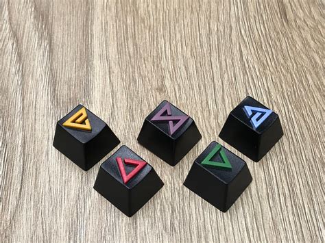 Witcher Signs Aard Axii Igni Quen Yrden Artisan Keycap Etsy