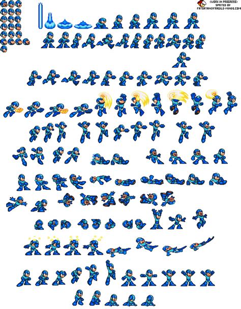 Sprite Sheet Reference Megaman Game Sprites Pinterest Pixel Art Sprites And Building