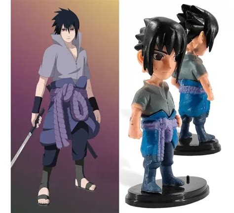 Muñeco Juguete Naruto Sasuke Uchiha Coleccionable Otec Cuotas sin