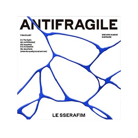 Le Sserafim Antifragile Nd Mini Album Compact Sapphire Ver