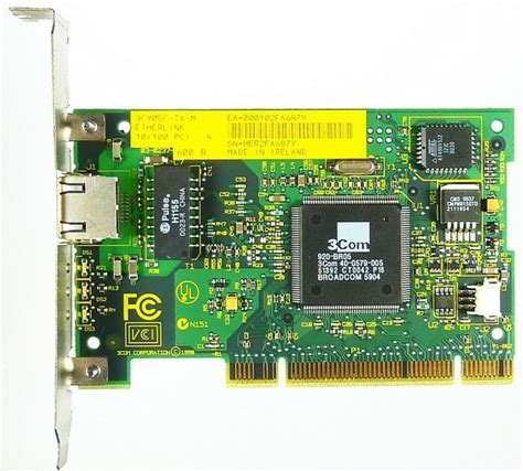 PCI 3Com Fast EtherLink 3C905C-TX-M PXE DSL #4632