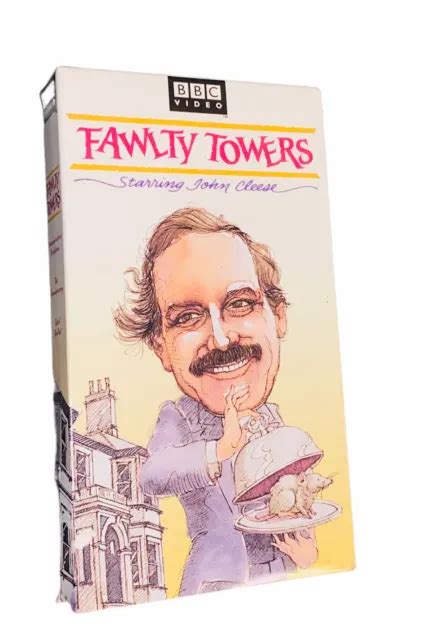 FAWLTY TOWERS BBC VHS Video Tape John Cleese Basil Rat Communications