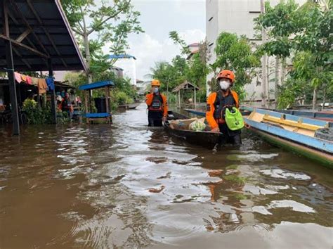 Banjir Di Sebagian Wilayah Riau Mulai Surut Kepala Keluarga Masih