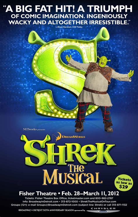 16 Shrek The Musical Ideas Shrek Theatre Poster Dreamworks Animation Images