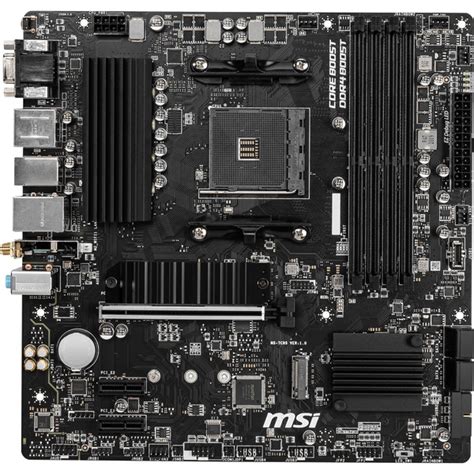 Msi B M Pro Vdh Wifi Mainboard Schwarz