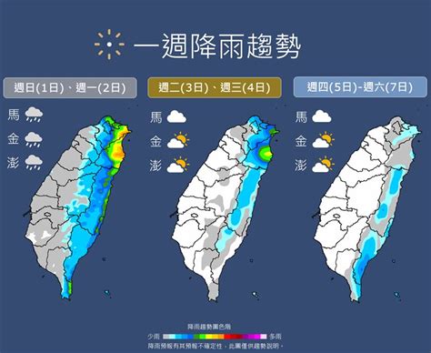 2張圖看一週天氣！下一波冷空氣週六報到 氣象局揭2個「好消息」 生活 三立新聞網 Setn