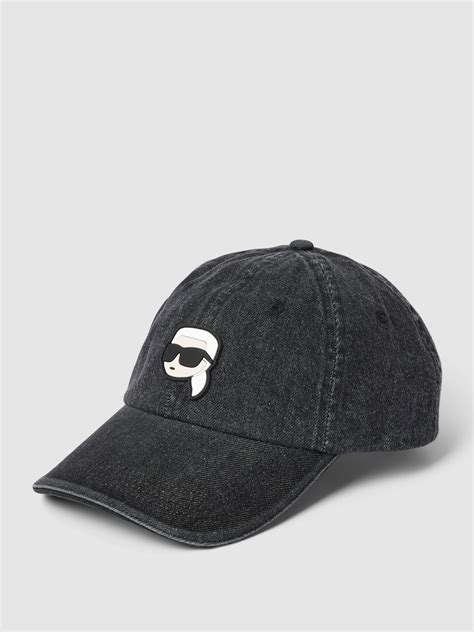 Karl Lagerfeld Cap Mit Label Details Modell K Ikonik Denim Cap