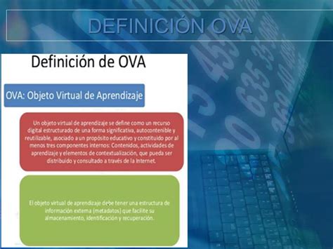 Objetos Virtuales De Aprendizaje Ova PPT