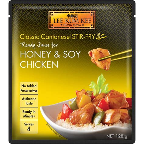 Lee Kum Kee Sauce Chicken And Honey Soy 120g Woolworths