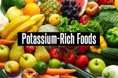 12 Best Potassium-Rich Foods And Their Benefits