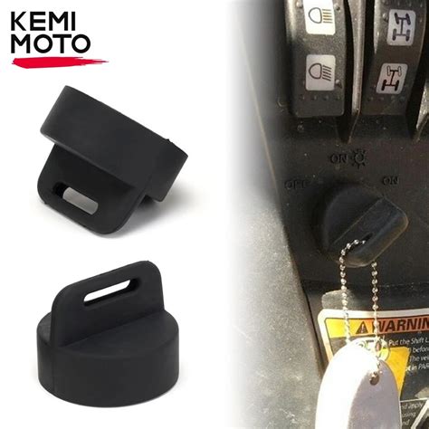 Atv Igntion Key Cover Keyswitch Rubber Compatible With Polaris