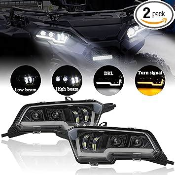 Sautvs Led Headlights For Sportsman Polaris Atv Forum