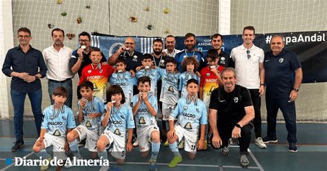 El Benjamín de El Ejido Futsal subcampeón de Andalucía