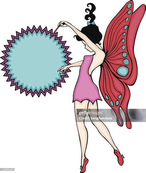 Cute Fairy With Copy Space High Res Vector Graphic Getty Images