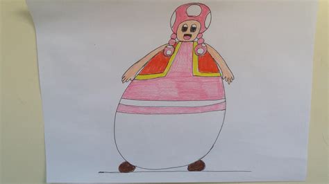 Bloated Toadette By 95darts On Deviantart