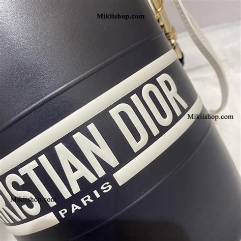 Túi Small Dior Vibe Bucket Bag Blue Smooth Calfskin Mikiishop