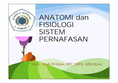 3 Anatomi And Fisiologi Sistem Pernafasan Ppt