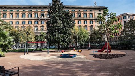 Roma In Piazza Vittorio Riaprono I Giardini La Repubblica