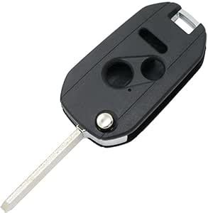 Segaden Modified Upgraded Flip Key Shell Compatible With Honda Button