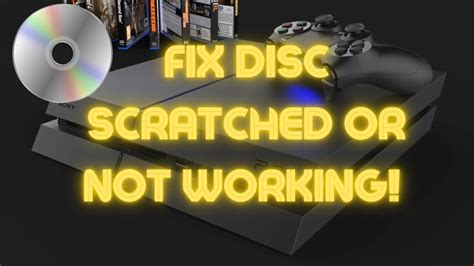 PS4 PS5 XBOX How To Fix Disc Scratched Not Working 2023 YouTube