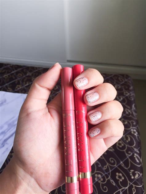 L Oreal Paris Le Matte Lip Pen Review And Swatches Indian Skintone