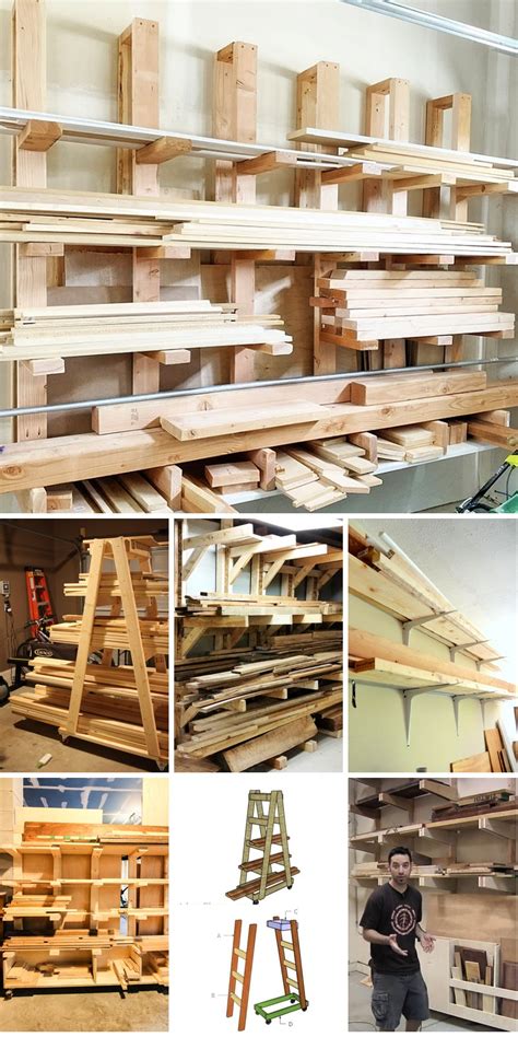 15 Diy Lumber Rack Ideas For Efficient Storage - Diy Folly