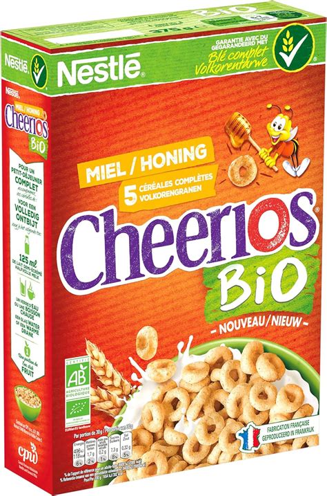 Nestl Cheerios Bio C R Ales Du Petit D Jeuner G Amazon Fr Epicerie