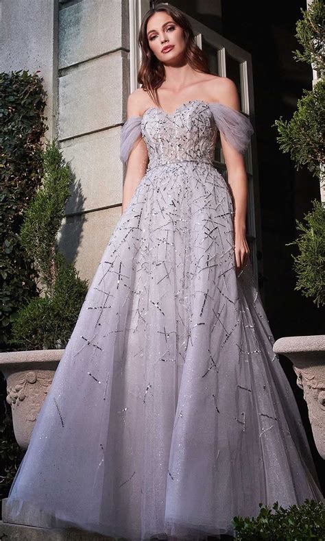 Cinderella Divine B713 Off Shoulder Bridal Gown Tulle Balls Tulle