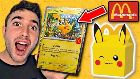 El Precio De La Carta Pikachu En Mcdonalds Todo Lo Que Necesitas