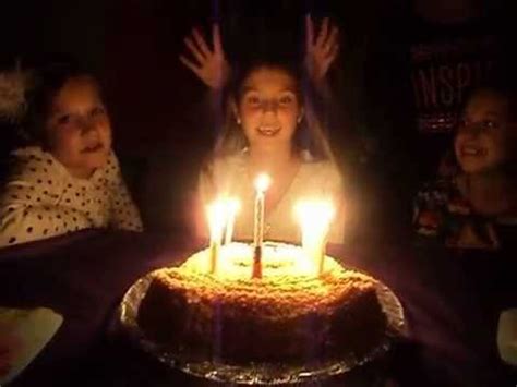 Blowing Out My Birthday Candles YouTube