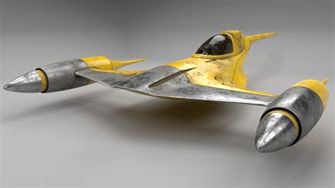 3D model N-1 Starfighter VR / AR / low-poly | CGTrader