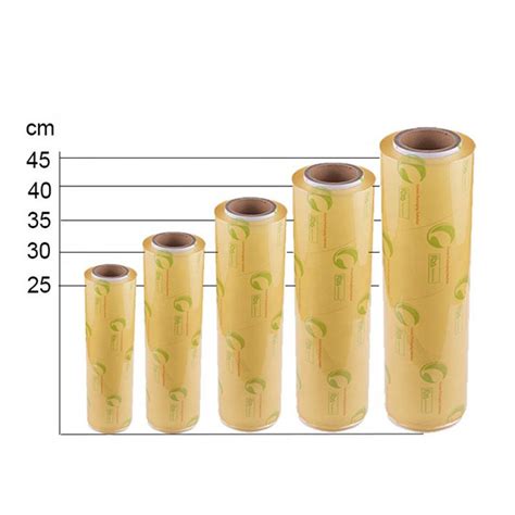 Jumbo Roll Custom Film Cling Soft Transparent Pvc Film Food Wrapping