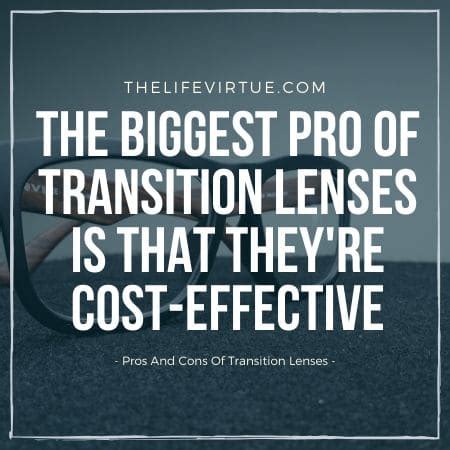 12 Pros And Cons Of Transition Lenses - Disadvantages & Advantages