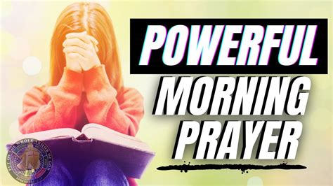 A Morning Prayer Powerful Blessing To Start Your Day Youtube