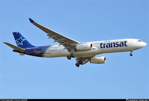 C Gcts Air Transat Airbus A Photo By Bruno Muthelet Id