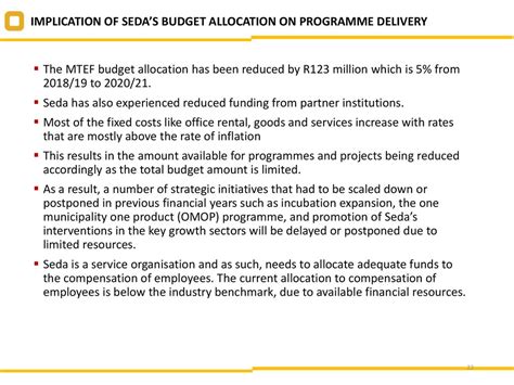 Seda Annual Performance Plan 201819 202021 Ppt Download