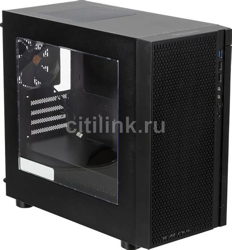 Компьютерный корпус THERMALTAKE Versa H18 Window (ca-1j4-00s1wn-00 ...
