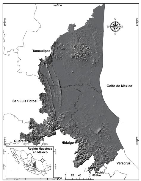 Localizaci N De La Regi N Huasteca De M Xico Y Sus Entidades
