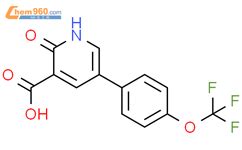 2 Oxo 5 4 Trifluoromethoxy Phenyl 1H Pyridine 3 Carboxylic Acid